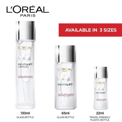L'Oreal Paris Revitalift Crystal Micro-Essence, Ultra-lightweight facial essence