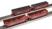 Broadway Limited 7376 HO New York Central AAR 70-ton Triple 3-Bay Hopper 4-Pack