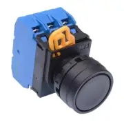 IDEC Black 22mm Momentary Push Button Switch 3NO IP65 YW1B-M1E30B