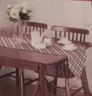 Black and Gold Striped Table Runner, 100% Polyester 13" x 70"