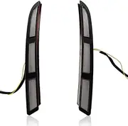 2Pcs Car LED Daytime Running Light Fog Lamp DRL Dynamic Turn Signal Light for Hyundai Tucson 2021 2022 2023
