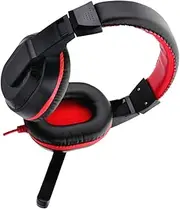 SHOWERORO Adjustable Stereo Headset with Mic Wired for PC and Laptop Noise Canceling Game Headphones Over Ear Design Comfortable Fit Dynamic Sound for Gaming and Multimedia