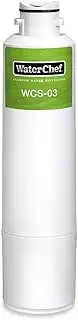 [WaterChef] WCS-03 Premium Refrigerator Water Filter Replacement for SAMSUNG DA29-00020A, DA29-00020B, 4609101000, 46-9101, 469101, HAF-CIN-EXP