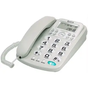 歌林Kolin  KTP-WDP01來電顯示型電話機(紅/藍/灰)※含稅※