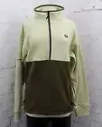 Volcom V-Science Fleece Pullover 1/2 Zip Shirt, Men's Medium, Off White New