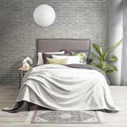 Renee Taylor Plush Blanket/Duvet 380GSM Ultra Soft Velvet SLV Line