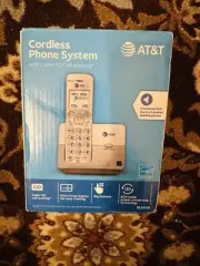 NEW AT&T EL51103 DECT 6.0 Phone Caller ID/Call Waiting 1 Cordless Handset Silver