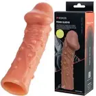 Kokos Penis Sleeve 2 Large Penis Extender Erection Aid Couples Extension Dildo