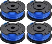 Strimmer Spool Compatible with Ryobi, String Trimmer Replacement Spool Line for Ryobi One+ AC14RL3A, OLT1832 RAC124, 18V, 24V, 40V Trimmers - Replacement Spools for Ryobi Strimmer Line (4 PCS)