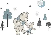 Lambs & Ivy Forever Pooh Wall Decals, Multicolor