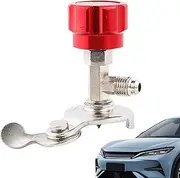 Refrigerant Dispenser Valve – AC Can Tap Tool, Vehicle Maintenance Tool | Quick Connect Adapter for Air Conditioning Recharge in, Trucks, or HVAC Units Refilling Systems, Garage Accessories