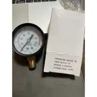 在飛比找蝦皮購物優惠-【台灣製】10KG 壓力錶 氣壓錶 水壓錶 空壓機 油壓錶 