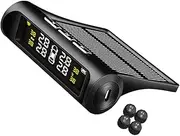 GRIRIW Wireless Solar Tire Pressure Monitoring System High Precision with Real Data Display Compatibility and High Definition Color Screen