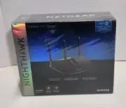 NETGEAR Nighthawk WiFi 6 Router (RAX30) AX2400, 2.4 Gbps, 5 Stream Dual Band NEW