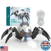 DEERC 128A Remote Control Spider, RC Moving Spider Robot Toys for Kids, Hallo