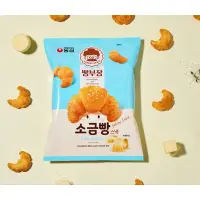 在飛比找蝦皮購物優惠-韓國 Nongshim 農心 鹽味奶油牛角麵包餅乾 可頌 5