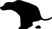 Dog Poop- High Quality Stencil 10 mil - Reusable Patterns