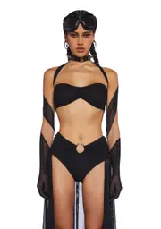 [Club Exx] Celestial Haze Wrap Top