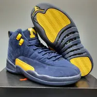 在飛比找蝦皮購物優惠-Air JORDAN 12 NAVY 40 男子籃球鞋