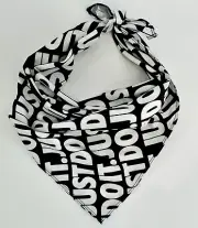 Nike DRI-FIT Bandana Adult Printed All Over Print Black/White