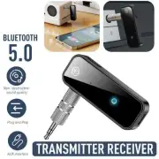 Bluetooth 5.0 Transmitter Receiver Audio Adapter AUX 3.5mm TV CAR PC Speaker AU