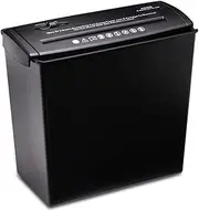 Paper Shredder, 5-Sheet，for Office Heavy Duty Cross-Cut Shredder Pullout Basket, Anti-Jam High Security Mail Shredder for Home Use