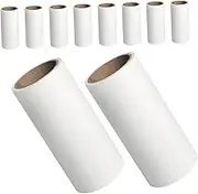 KOCKSHION 10pcs Lint Roller Refill Pack High Adhesion Adhesive Sheets for Pet Hair Removal Clothing Furniture and Bedding Convenient for Household Use