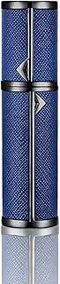 BRARIOS Refillable Portable Mini Perfume Atomizer for Travel, 5ml Luxury Empty Leakproof Pump Perfume Spray bottle Atomizer for Man and Woman (D.Blue(BK))