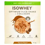 Isowhey Optimum VLCD + Collagen Shake Espresso 18 x 55g