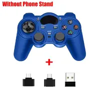 2.4 G Controller Gamepad Android Wireless Joystick Joypad with OTG Converter For PS3/Smart Phone For Tablet PC Smart TV Box Blue