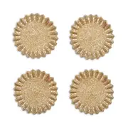 Baccarat X Kim Seybert Etoile Coaster, Set of 4 in a Gift Box