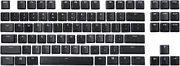 HUYUN A Full Set 87 keycaps Replacement for Logit G813/G815/G913/G915 TKL RGB Mechanical Gaming Keyboard (Black 87 Keys)