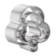 3Pcs Club Cookie Cutters Set Assorted Sizes Cookie Cutters Biscuit Mould