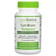2 X Hyperbiotics, GBX-Focus, Gut-Brain Connection, 6 Billion CFU, 60 Patented Ti