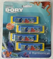 Finding Dory Nemo 4 Harmonicas Party Favors