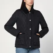 [Burberry] Black quilted nylon jacket M Black