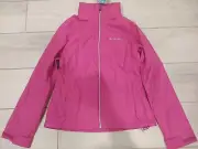 NEW Columbia Women's SMALL Switchback III Rain Jacket Packable Cactus Pink