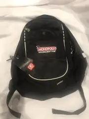 NWT Monopoly Millionaires' Club Ogio Backpack Travel Bag Padded Back Black OSFA