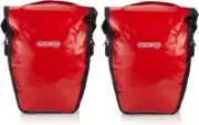 Back-Roller City Bicycle Bag (1 Pair) Black / Red 42 cm x 32 cm x 17 cm, 40L
