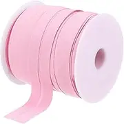 sourcing map 3/4 Inch Single Fold Bias Tape Cotton Continuous Bulk Bias Tape for Sewing, Seaming Quilting Hemming Binding Crafts (Pink 25 Yards)