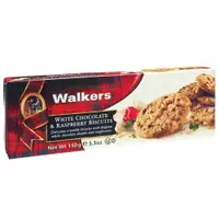 在飛比找樂天市場購物網優惠-英國《Walkers》蘇格蘭皇家白巧克力覆盆子餅乾