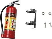 Kisangel 1:10 Scale Miniature Fire Extinguisher Toy for Dollhouse Realistic Plastic Fireman Squirters