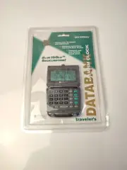Oregon Scientific Personal Databank Pocket Organizer Calculator 90 Records 3Kb