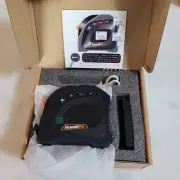 Black Laser Tape Measure Millimeter Precision Measurement 2 Tools in One
