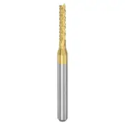 1/8" Shank 2mm x 12mm Titanium Coated Carbide End Mill CNC Router Bits