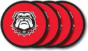 NCAA Georgia Bulldogs Vinyl Coaster Set (Pack of 4)
