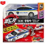 HYUNDAI [MIMI WORLD] 世界汽車電源鑰匙射擊現代索納塔迷你警車