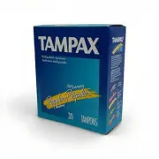 VTG Tampax Tampons REGULAR 1 pack of 20 New Old Stock SEALED PROP Movie TV 1998