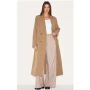 Taupe Maxi Length Duster Coat, Taupe