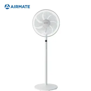 【AIRMATE 艾美特】 14吋DC直流馬達遙控立地電扇FS35101R_白